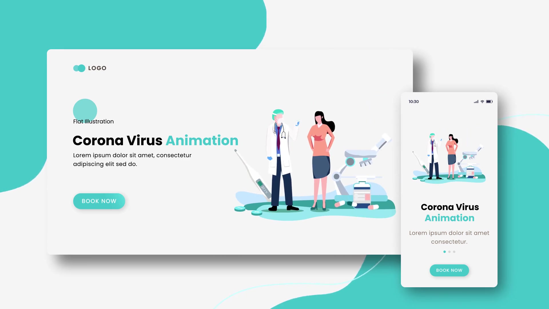 Covid 19 Virus Animations Flat Concept Videohive 39216759 After Effects Image 8