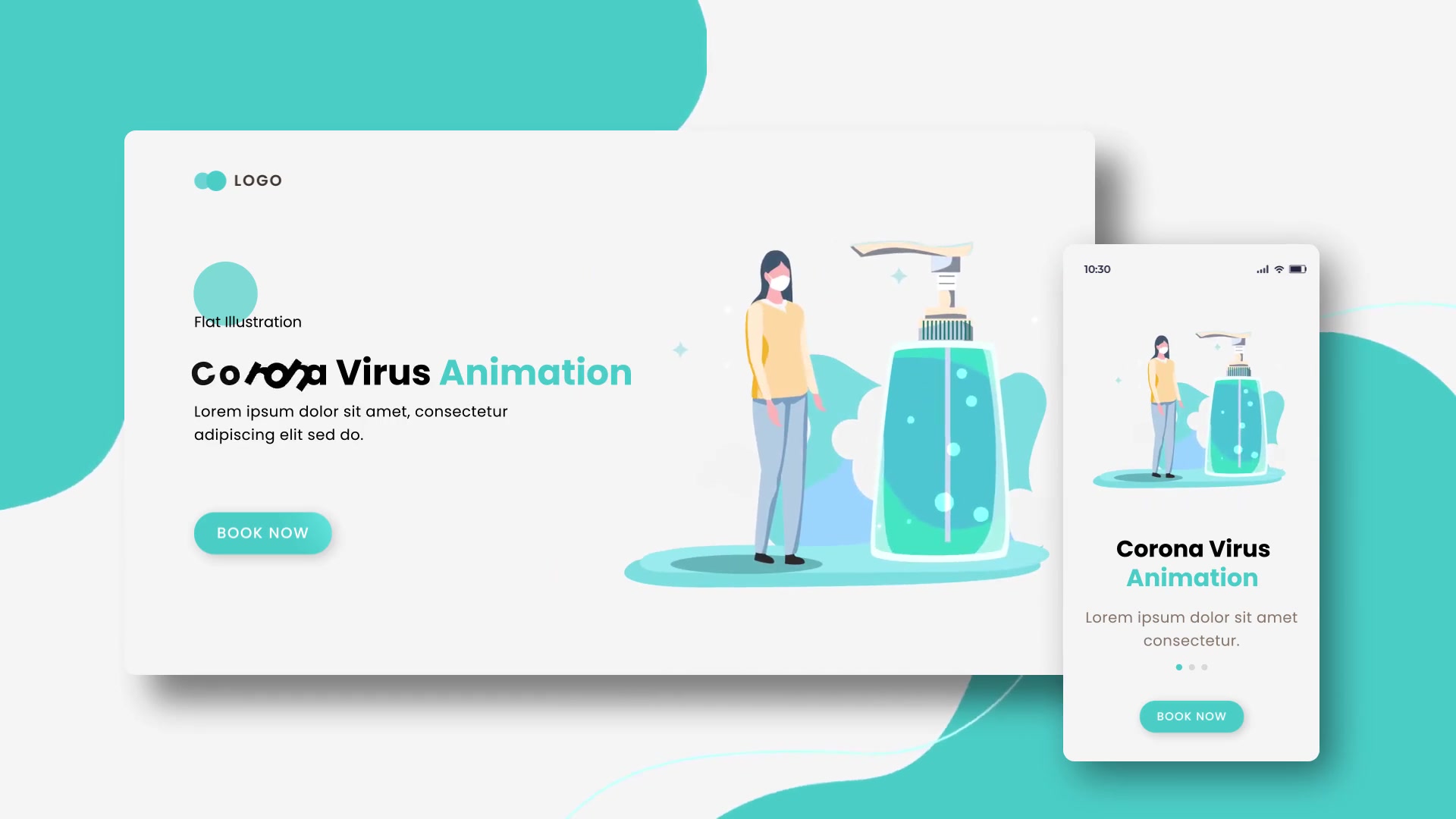 Covid 19 Virus Animations Flat Concept Videohive 39216759 After Effects Image 9