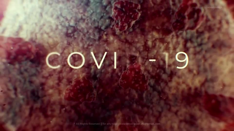 Covid 19 Virus Cinematic Title Videohive 32353187 After Effects Image 1