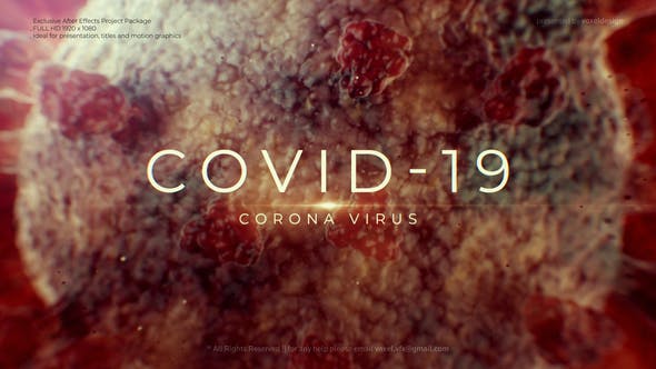 Covid 19 Virus Cinematic Title - Videohive 32353187 Download