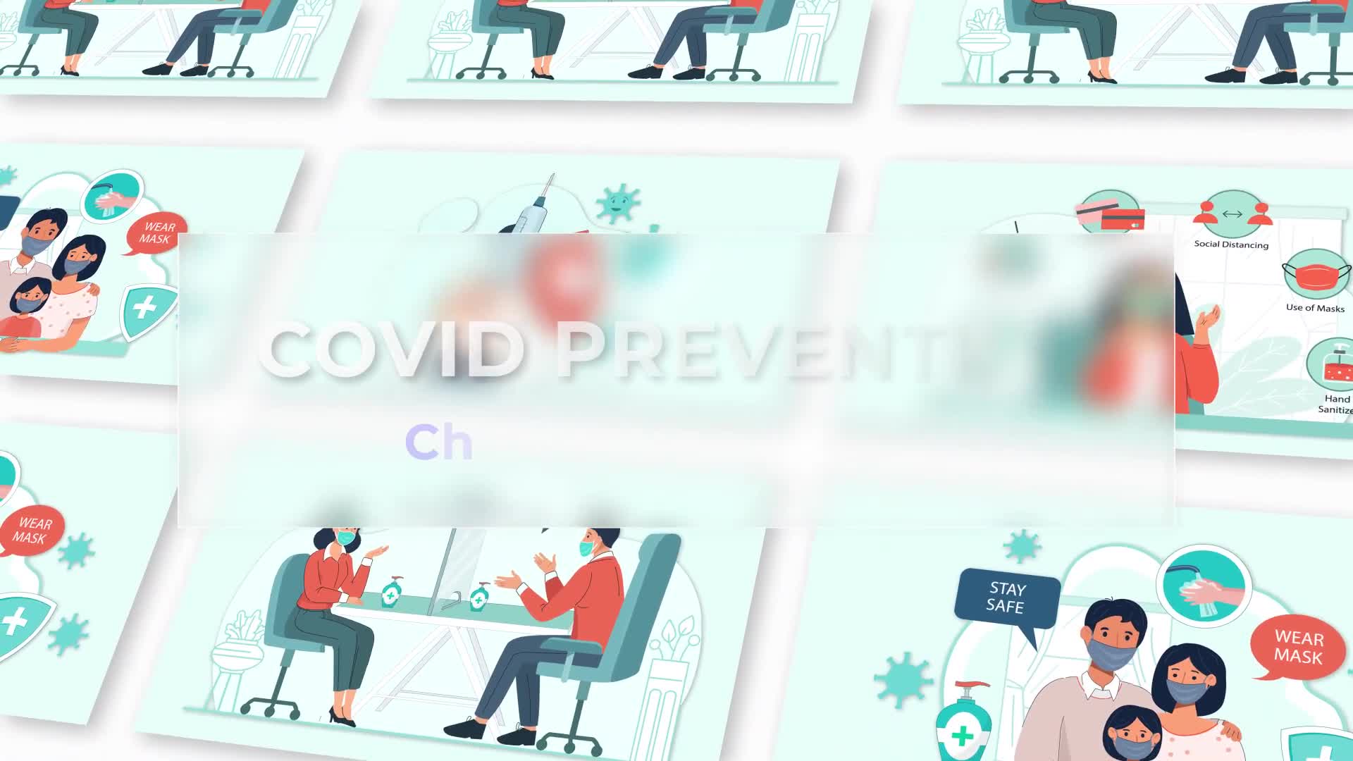 Covid Prevention Explainer And Animation Scene Pack Videohive 36858659 After Effects Image 1