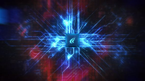 CPU Technology Logo - Videohive Download 24122917