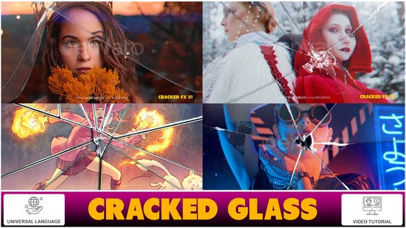 Cracked Glass - Download 38960220 Videohive