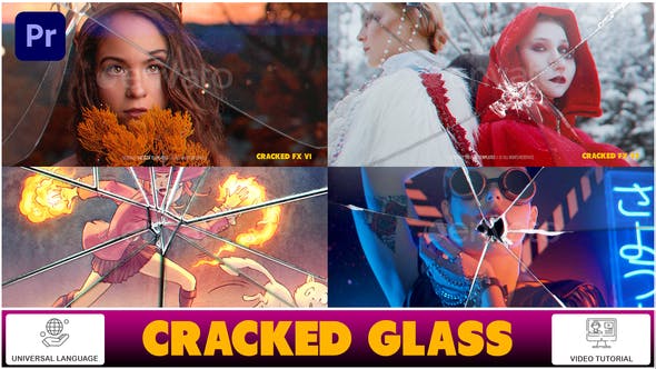 Cracked Glass I Premiere - Videohive 39125108 Download