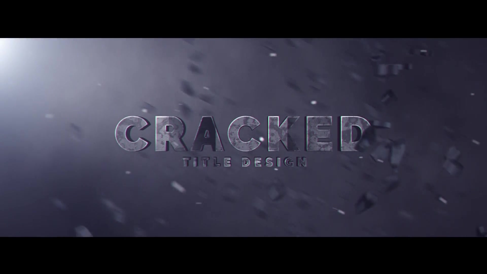 Cracked Title Design - Download Videohive 23194683