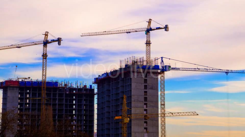 Crane Working in Construction Site - Download Videohive 15160565