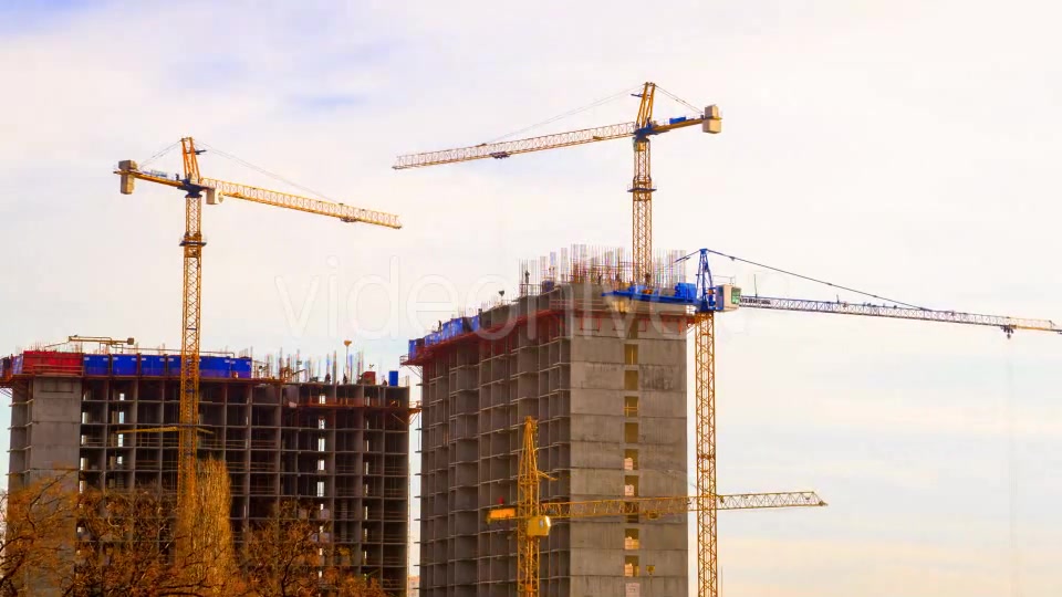 Crane Working in Construction Site - Download Videohive 15160565