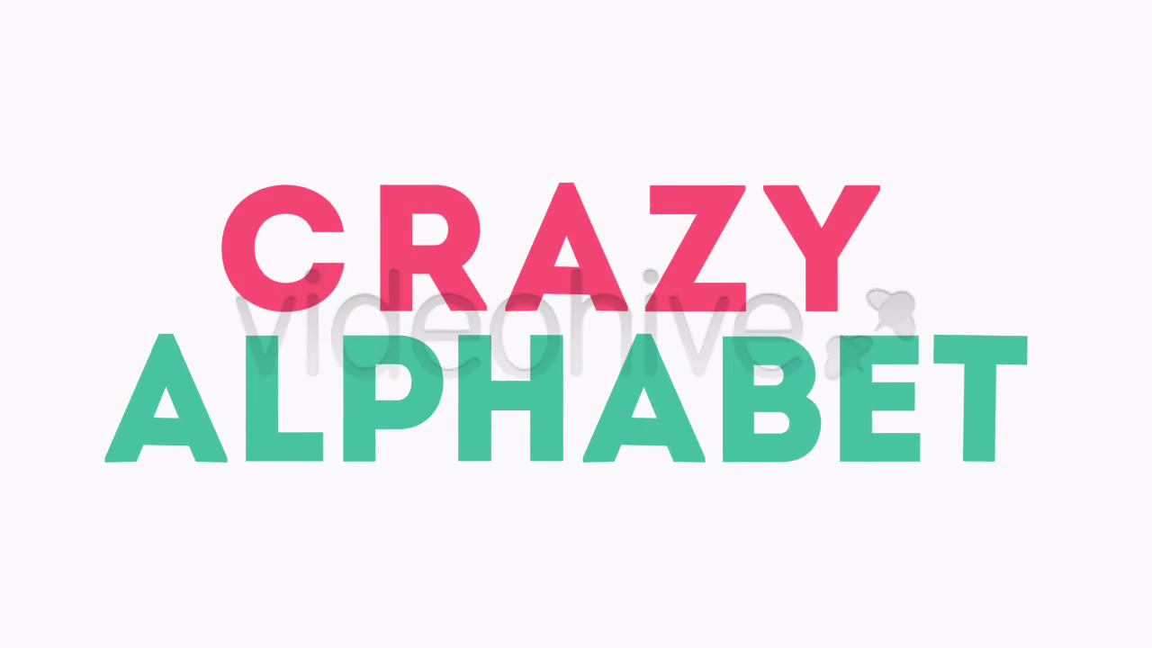 Crazy alphabet Videohive 5090915 After Effects Image 2
