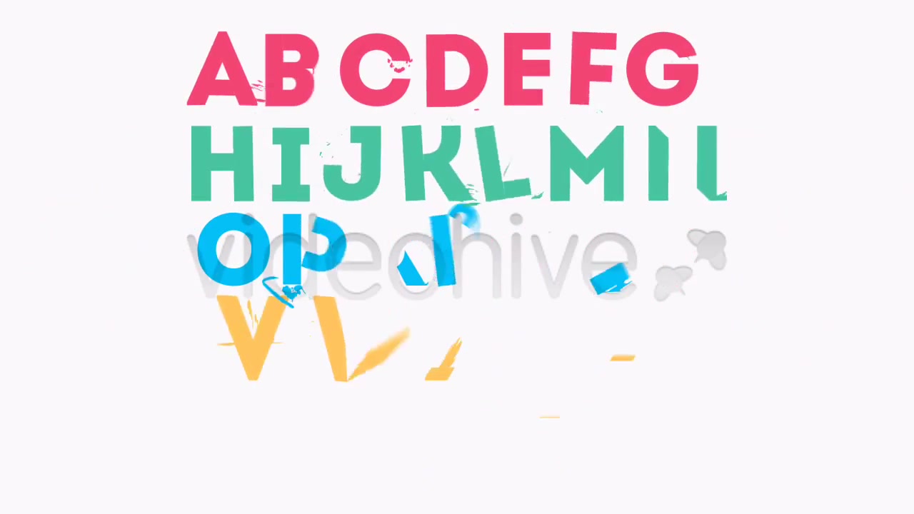 Crazy alphabet Videohive 5090915 After Effects Image 7