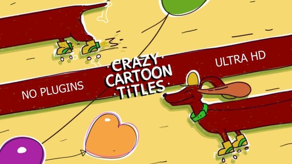 Crazy Cartoon Titles - Download 31090341 Videohive