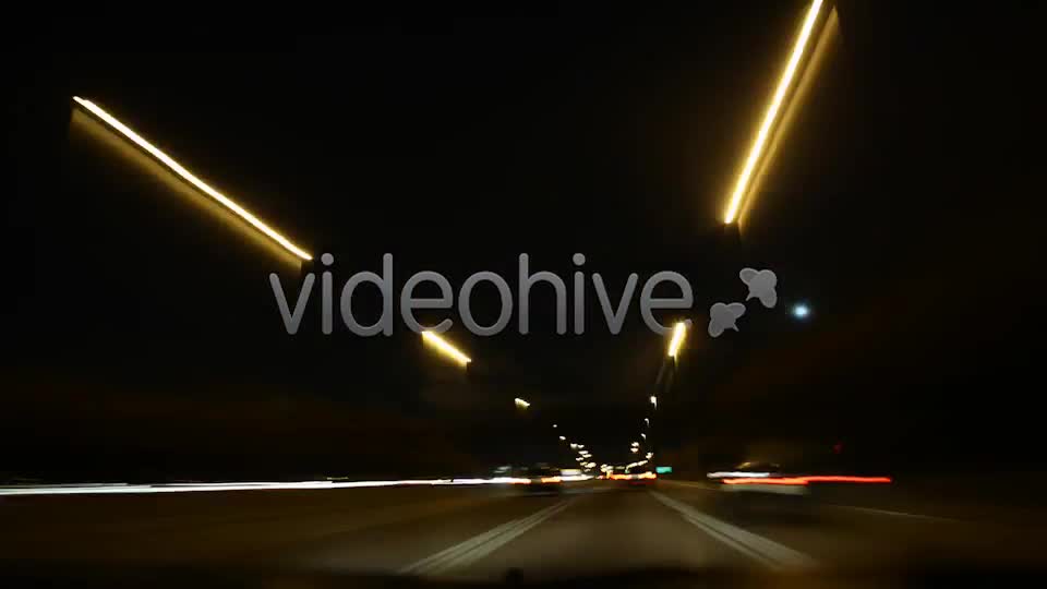 Crazy Night Driver Timelapse  Videohive 3318242 Stock Footage Image 1