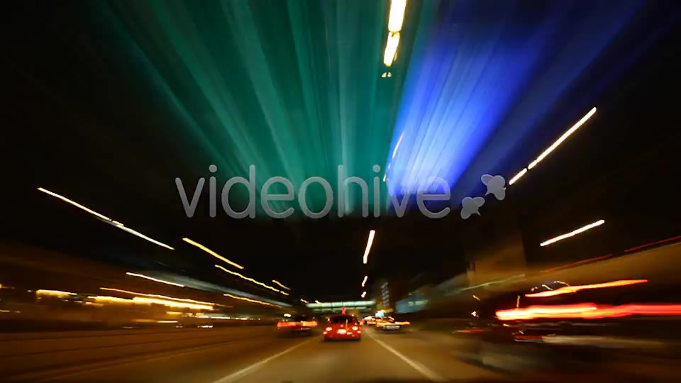 Crazy Night Driver Timelapse  Videohive 3318242 Stock Footage Image 11