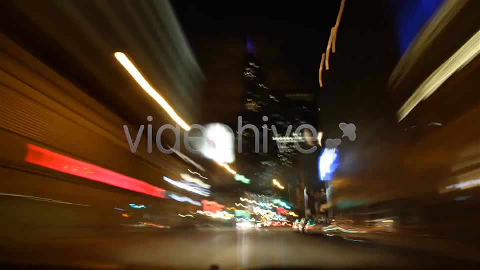Crazy Night Driver Timelapse  Videohive 3318242 Stock Footage Image 5