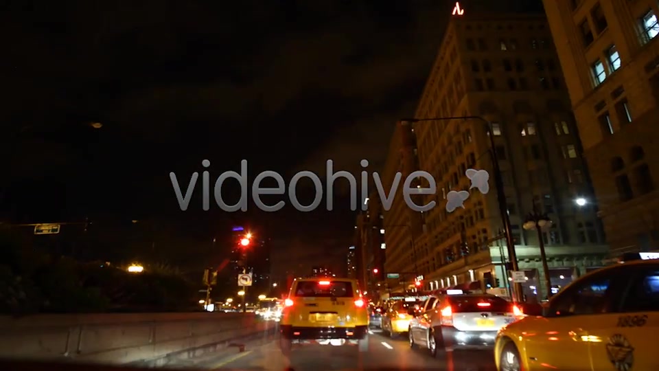 Crazy Night Driver Timelapse  Videohive 3318242 Stock Footage Image 7