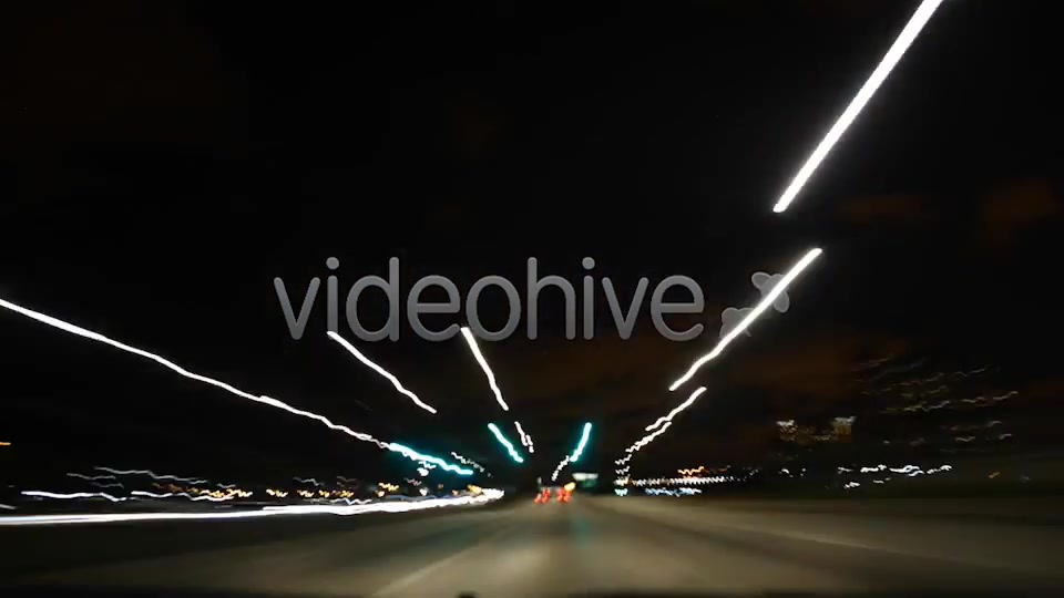 Crazy Night Driver Timelapse  Videohive 3318242 Stock Footage Image 8