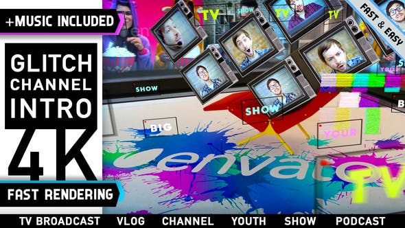 Crazy Podcast Show Intro - Videohive Download 24722708