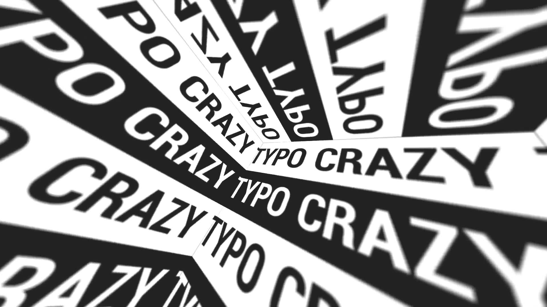 Crazy Typo Videohive 34094816 After Effects Image 4