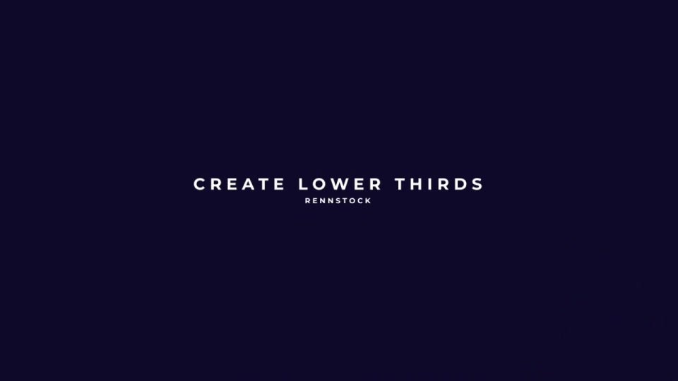 Create Lower Thirds Videohive 33964408 After Effects Image 11