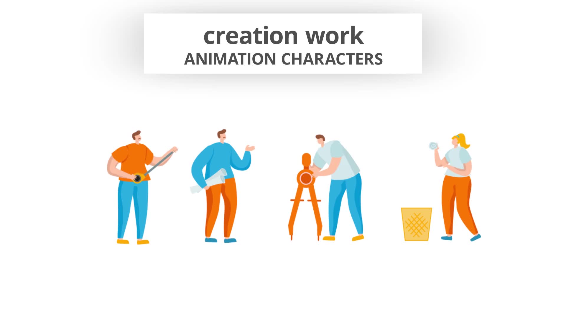 Creation work Character Set Videohive 29102486 After Effects Image 10