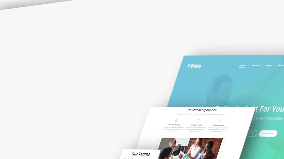 Creative Agency // Website Presentation - Download Videohive 18979233