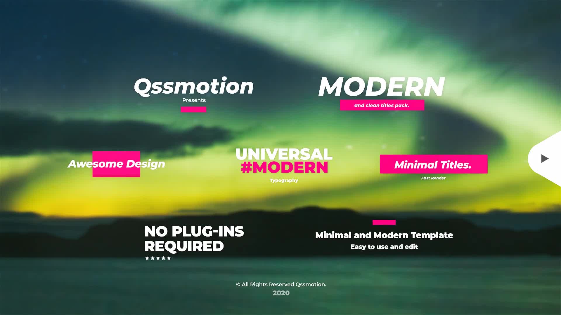 Creative And Modern Titles For FCPX Videohive 30467899 Apple Motion Image 1