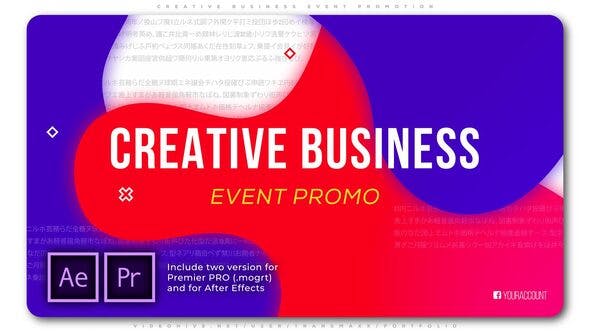 Creative Business Event Promotion - 25766147 Videohive Download