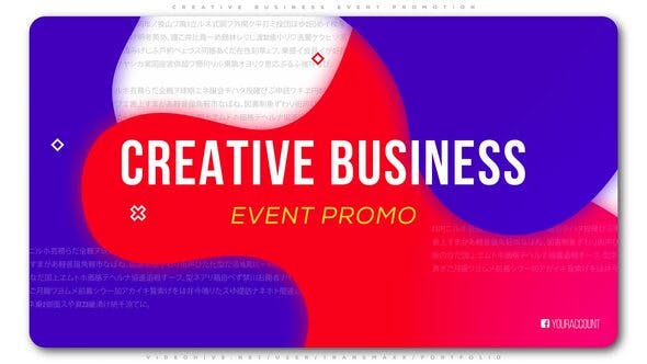 Creative Business Event Promotion - Videohive Download 24473062