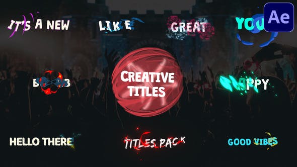Creative Cartoon Titles | After Effects - 30308159 Videohive Download