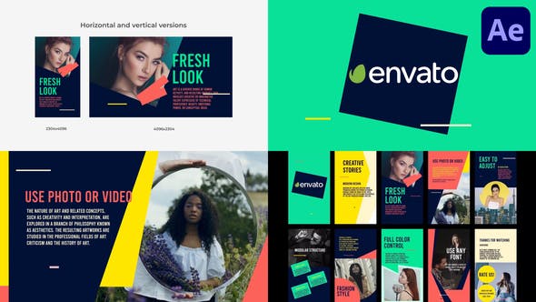 Creative Colorful Slideshow for After Effects - 38412947 Videohive Download