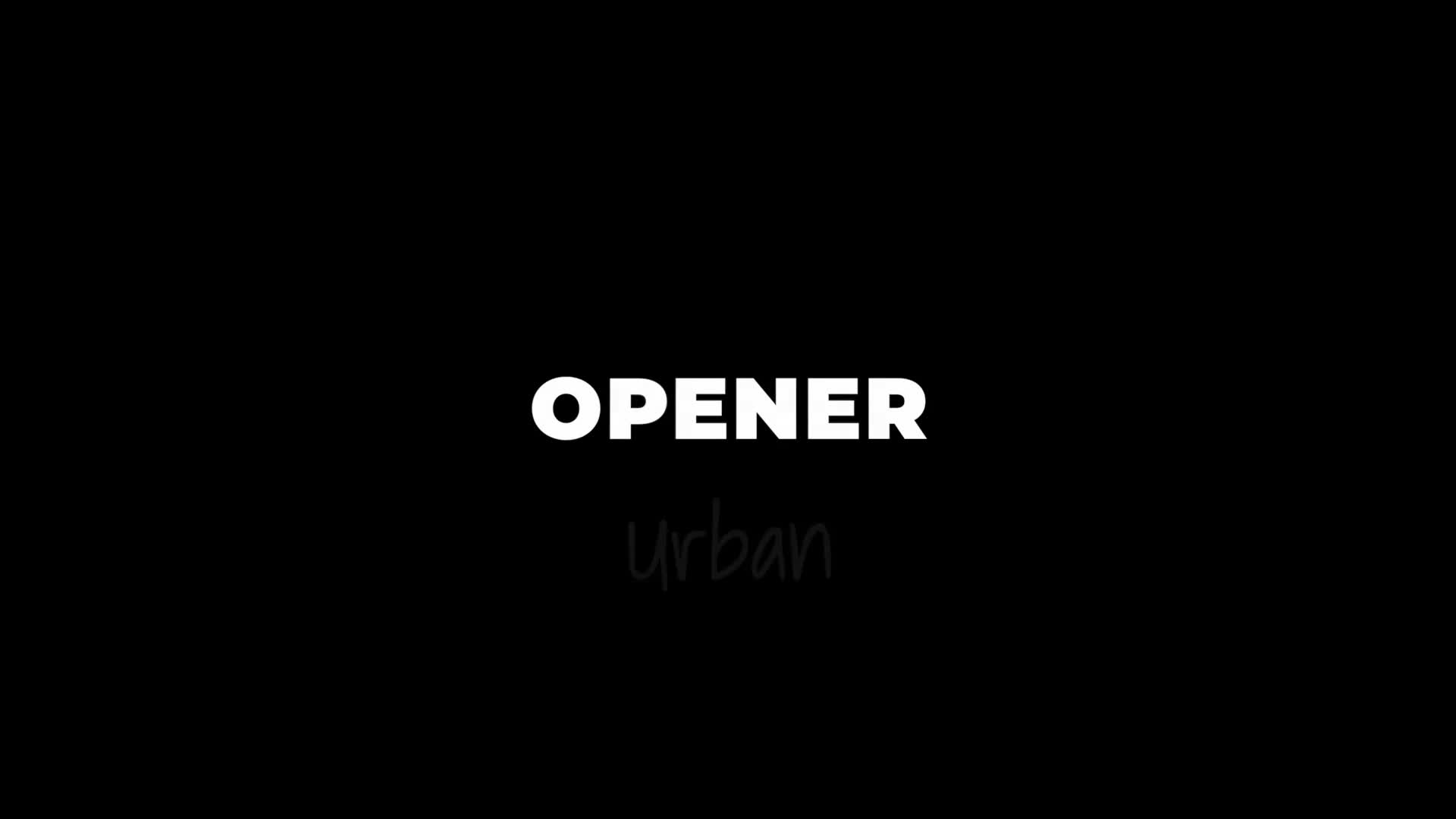 Creative Hip Hop Opener | FCPX Videohive 34436008 Apple Motion Image 1