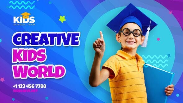 Creative Kids School Intro - Download Videohive 34053110