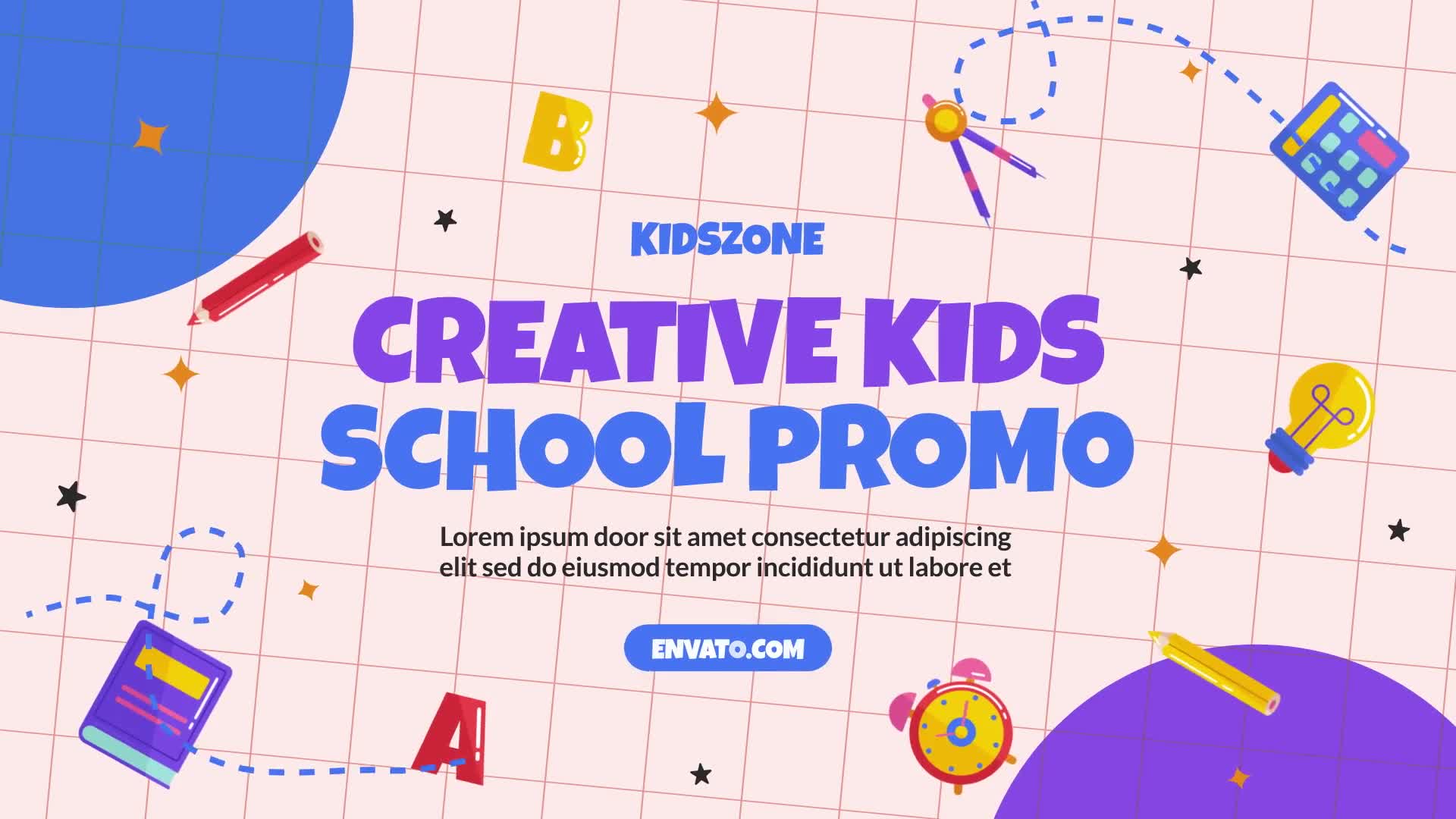 Creative Kids School Promo MOGRT Videohive 38948074 Premiere Pro Image 1
