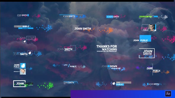 Creative Lower Third With Particles - Download 31007718 Videohive
