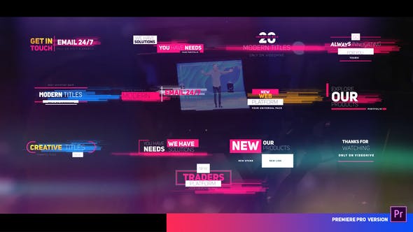 Creative Modern Titles - Download Videohive 27345383