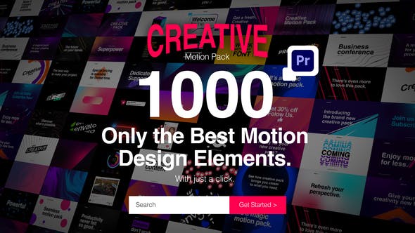 Creative Motion Pack for Premiere Pro - Download 35474842 Videohive