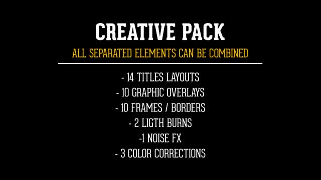 Creative Pack - Download Videohive 6980886