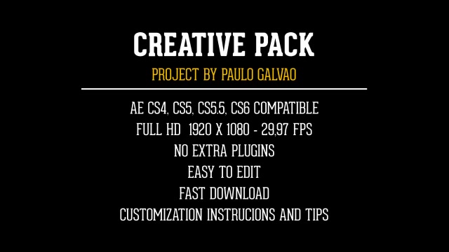 Creative Pack - Download Videohive 6980886