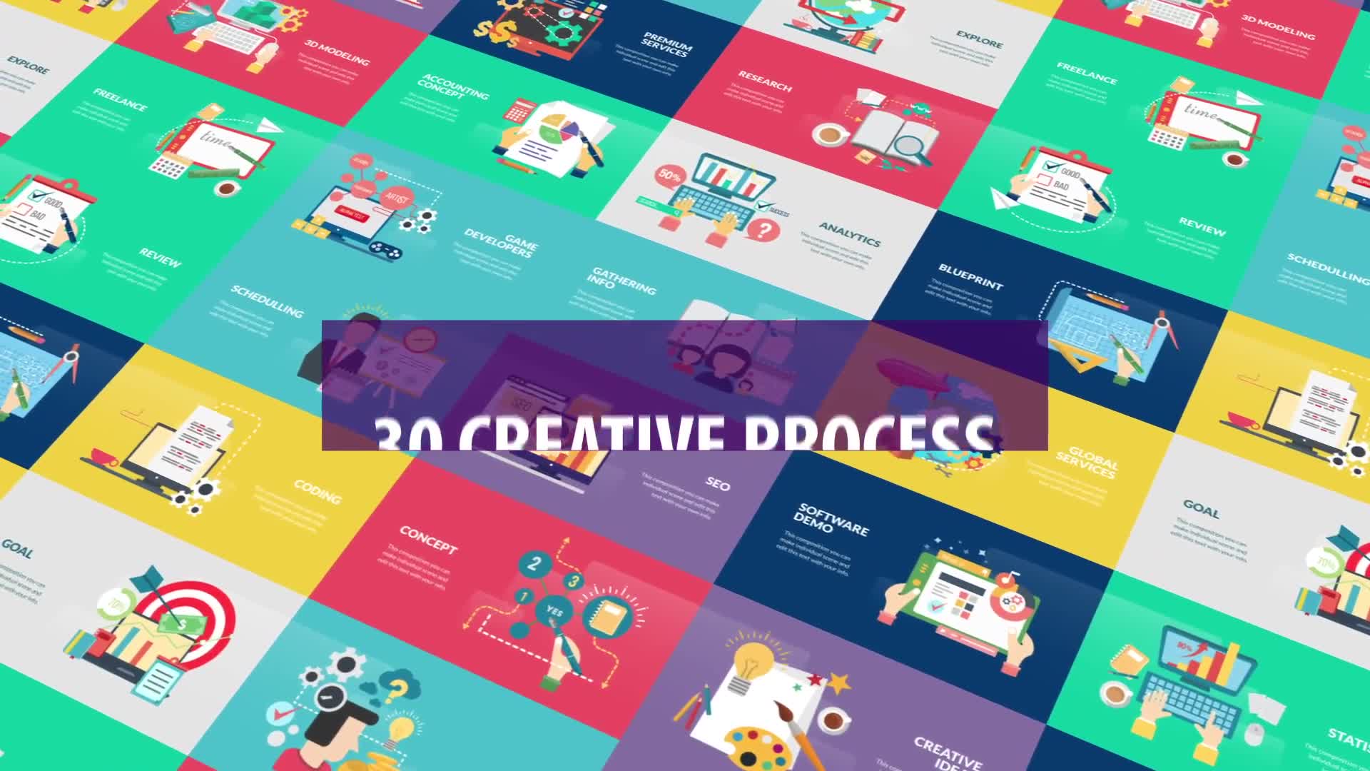 Creative Process Animation | After Effects Videohive 32948207 After Effects Image 1