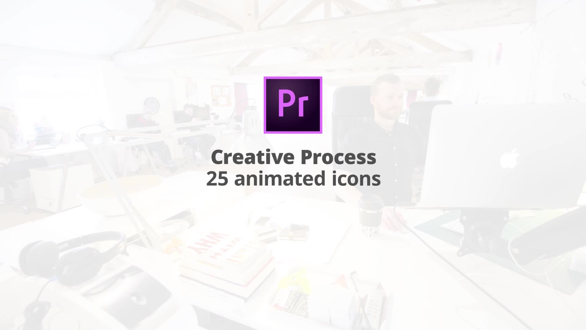 Creative Process Flat Animation Icons (MOGRT) Videohive 23659554 Premiere Pro Image 2