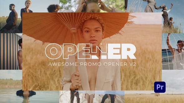 Creative Promo Opener for Premiere Pro - 38762118 Videohive Download