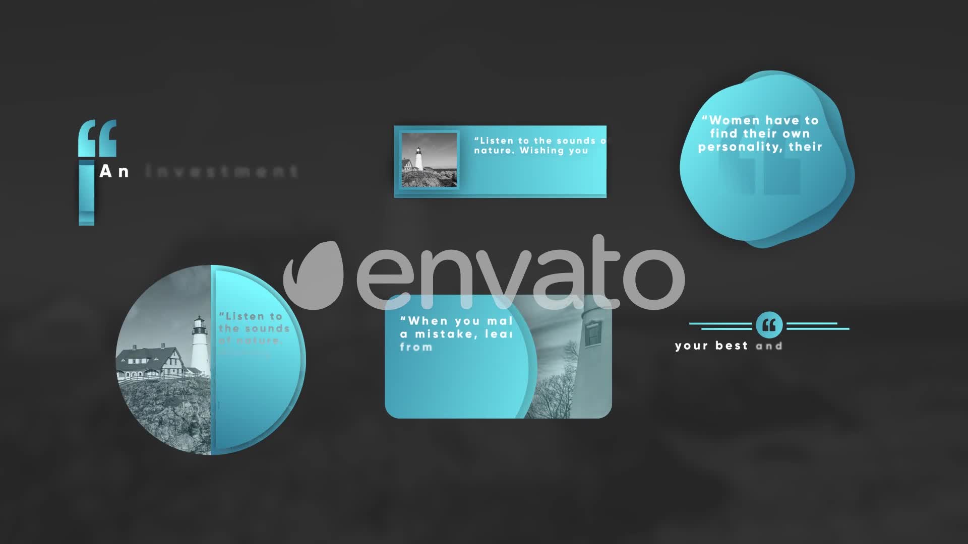 Creative Quote Titles Videohive 31023327 After Effects Image 1