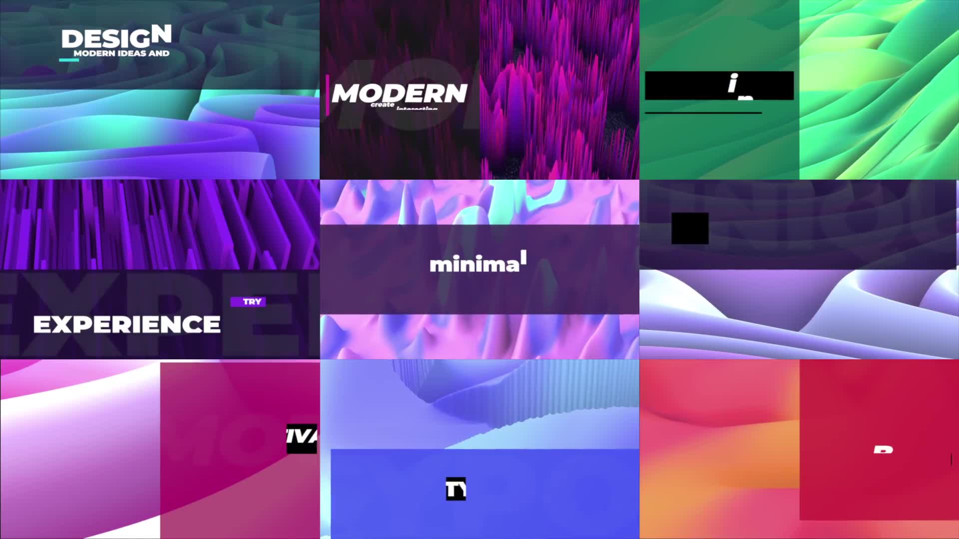 Creative Slides And Backgrounds For Final Cut Pro Videohive 31040489 Apple Motion Image 1