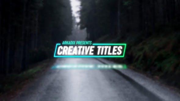 Creative Titles - Download 29679530 Videohive