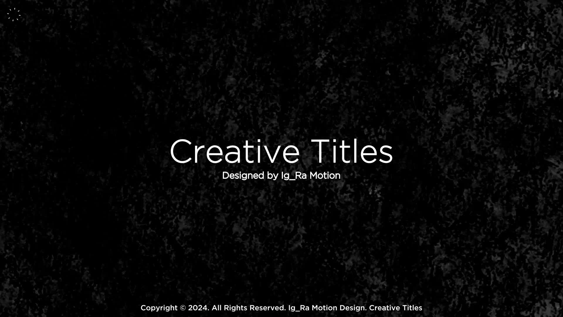Creative Titles Videohive 53355751 After Effects Image 1