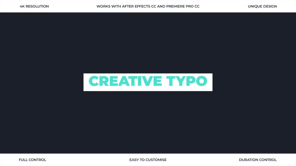 Creative Typo Videohive 22469183 After Effects Image 2