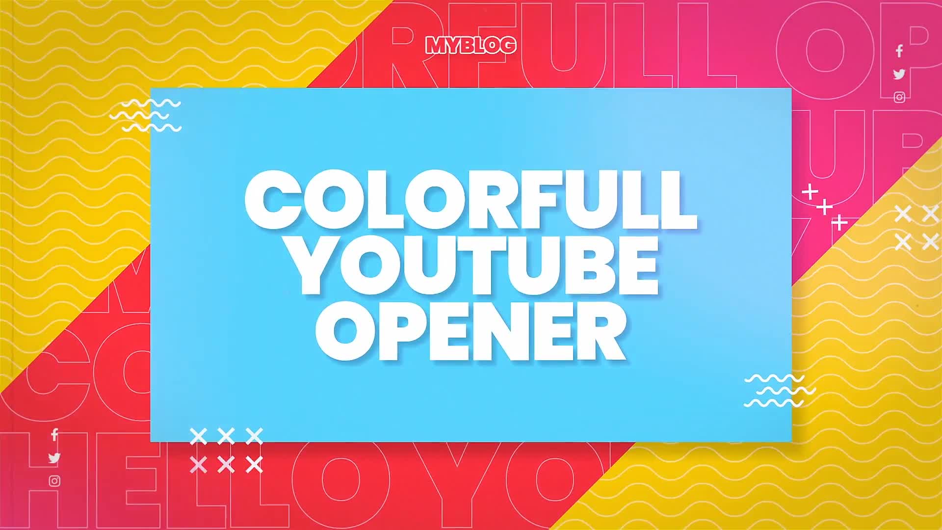 Creative Youtube Opener Videohive 29184761 After Effects Image 2