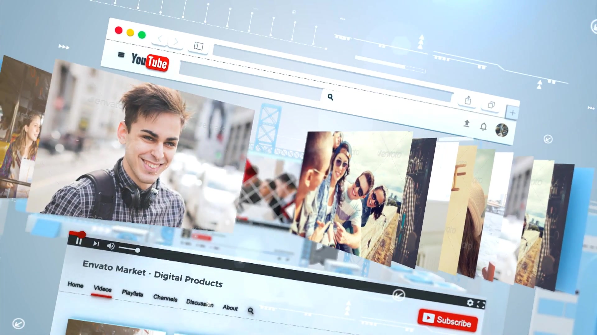 Creative Youtube Pack - Download Videohive 20207377