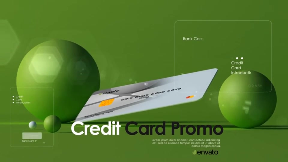 Credit Card Introduction Videohive 38752283 After Effects Image 7