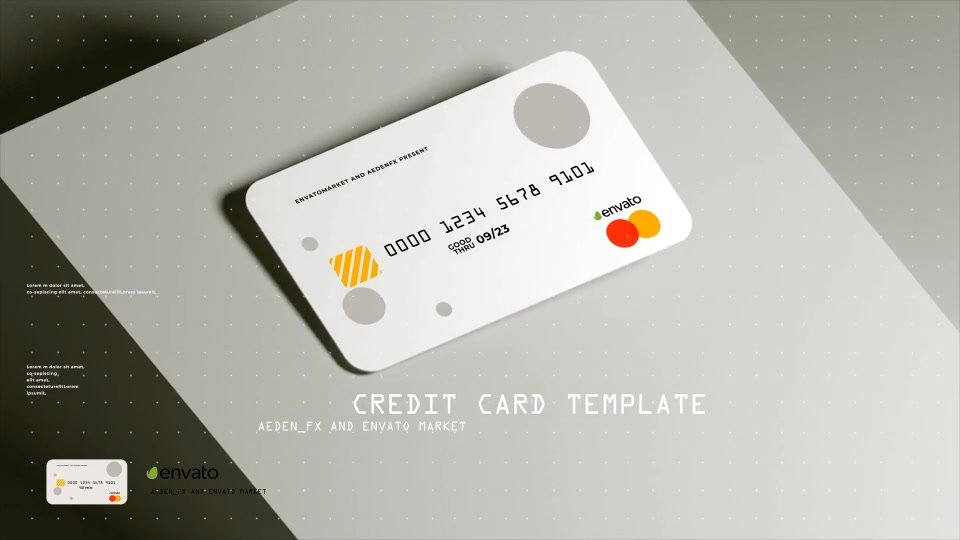 Credit Card Promo Videohive 40418659 After Effects Image 7