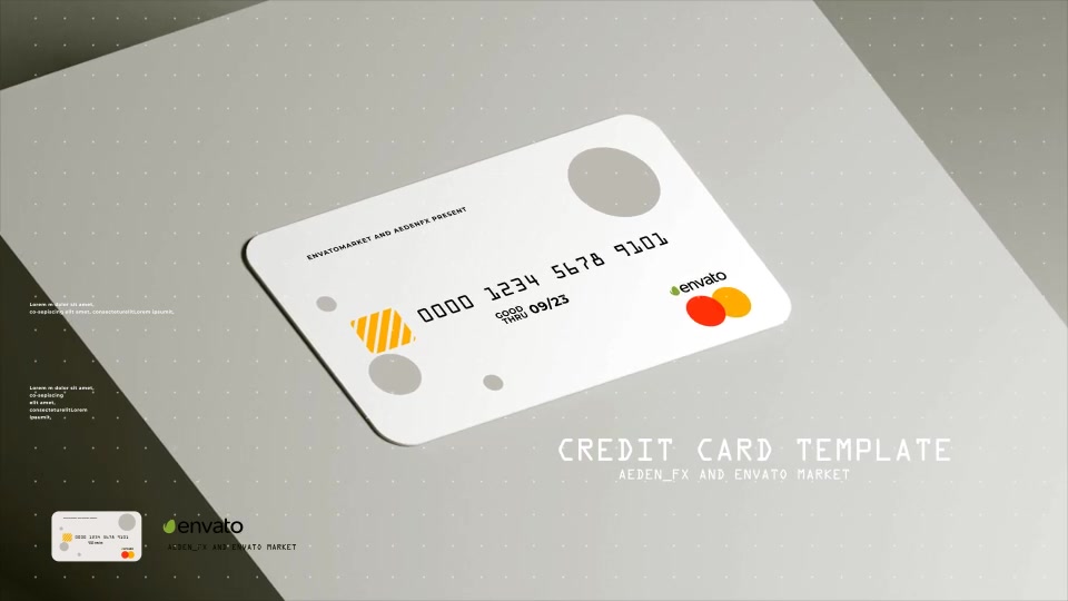 Credit Card Promo Videohive 40418659 After Effects Image 8